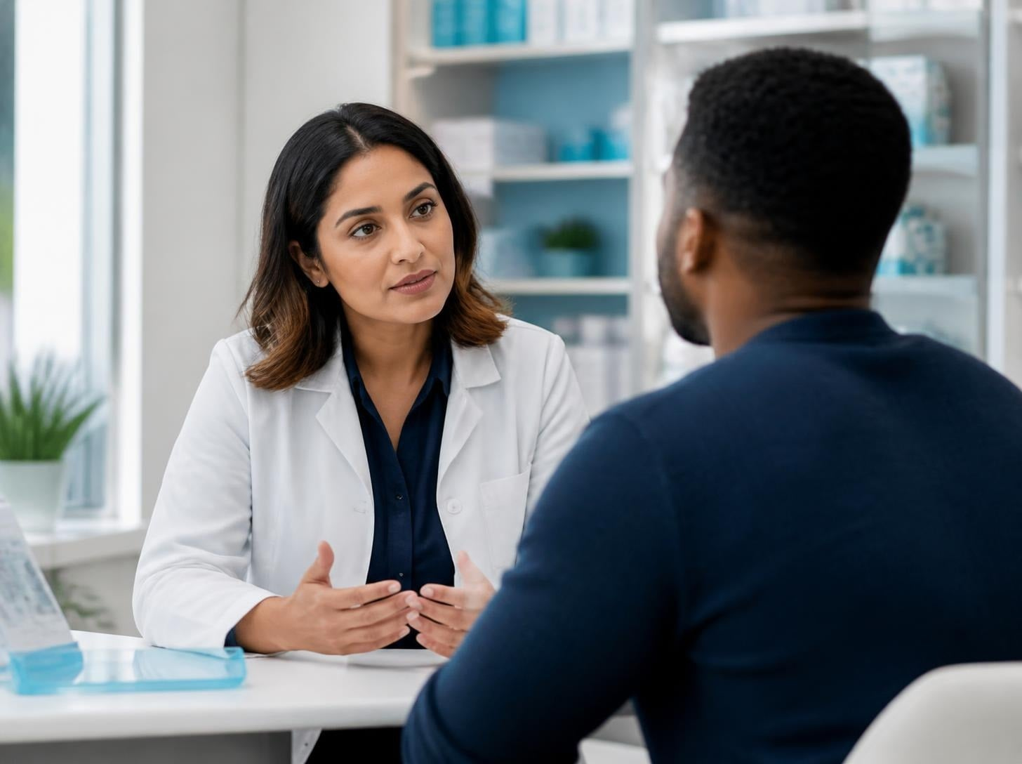 Pharmacy First consultation at Akhtar Pharmacy